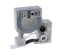 S0720500 Ruban 12 mm 7 m incolore couleur de dessin : noir DYMO