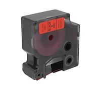 S0720870 Ruban 19 mm 7 m rouge Couleur du dessin : noir DYMO