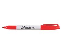 [S0810940-5] Sharpie Lot de 5 Marqueurs permanent FINE pointe ogive 1 mm Rouge