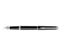 [S0923530] Waterman Stylo plume Hémisphère Pointe Moyenne Corps Vernis Noir A...