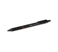 [S0949360] rotring Portemine rapid PRO NOIR Mat Métal Massif Mine 0,7 mm