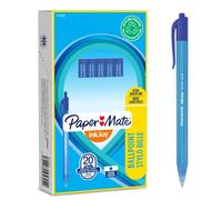 Paper Mate InkJoy 100 RT Stylo bille rétractable pointe moyenne 1 mm bleu
