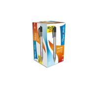 [S0977430] PAPER:MATE Boîte de 100 Stylos bille rétractables, pointe moyenne,...