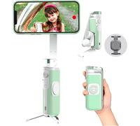 S1 Smartphone Nacelle De Stabilisation Pour Iphone Android Vlog Youtuber Trépied Ai Tracking Selfie Powerbank Support De Téléphone Accessoire De Voyage(Explorer Kit¿Vert¿