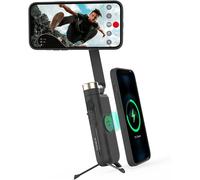 S1 Smartphone Nacelle De Stabilisation Pour Iphone Android Vlog Youtuber Trépied Ai Tracking Selfie Powerbank Support De Téléphone Accessoire De Voyage(Explorer Kit¿Noir¿