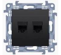 GN.2-KR.KOMP.RJ45 KAT6 NOIR SIMON10 C62.01/49