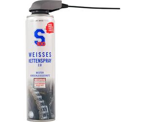 S100 2.0, lubrifiant pour chaîne blanche avec paille 400 ml