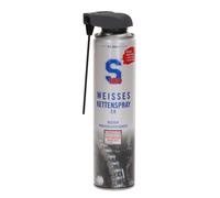 S100 Spray Chaîne Blanc 2.0 Lubrifiant Chaîne 400ml Flacon Spray