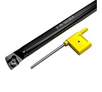 S10K S12M S14N S16Q S18Q S20R S25S SCLCR09 SCLCL09 Insert en carbure 09 CNC outil de tournage support coupe tour interne Plaquettes de Carbure CNC(No insert S10K-SCLCL09 (Left))