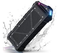 S11 Enceinte Portable Bluetooth Aux Basses Renforcées, 3 Modes D'Égaliseur, Nouveau Mode Usb, Bluetooth 5.3, 30W Enceinte Puissante, Ipx7, Tf Carte, Soirées Plage, Randonnées, Voyage, Noir[Z50]