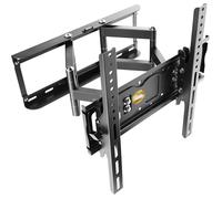 S1144 Support Murale Tv 30-65 Pouces (76-165Cm) Orientable Inclinable Support Tv Universel Accroche Tele Écran Incurvé Vesa 400X400