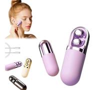 S13 Vibration Massage Bluetooth Headphones, Bluetooth 6.0 Wireless Sleep Earbuds, Invisible Ear Plugs for Side Sleepers, Vibration Earphone Case Provide Relaxation and Massage for Sleeping (Purple)