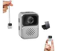 S130 Mini Digital Camera, 0.96-inch HD Travel Retro Compact Ccd Thumb Camera, Mini Keychain Digital Camera, for Travel,Concert, Study Recording (32GB,Gray)