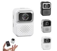 S130 Mini Digital Camera, 0.96-inch HD Travel Retro Compact Ccd Thumb Camera,Mini Keychain Digital Cameras, Tiny Cameras, for Travel, Concert, Study Recording (White,32G)