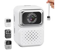 S130 Mini Digital Camera, 0.96-inch HD Travel Retro Compact Ccd Thumb Camera, Porable Mini Digital, Minis Keychain Camera, for Travel Study Recording for Student (White)