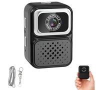 S130 Mini Digital Camera, 0.96-inch HD Travel Retro Compact Thumb Camera, Keychain Cameras, Travel Study Record, for Students & Travelers, The Perfect Creative Gift (128GB Memory,Black)