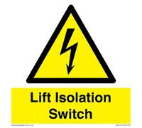 S15 Panneau de commutation d'isolation élévateur 150 x 150 mm
