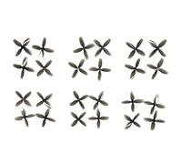 S156 RC Drone Hélices de remplacement Ensemble de cadre de protection Couvercle supérieur et inférieur Coque du corps principal Pièces de fuselage compatibles avec les modèles RC Quadcopter(Red)