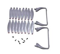 S16 Max RC Drone DADCOPTER Remplacement PROPRIÈRE ET Maple Leaf ETROCKING Gear Kit Accessory Compatible avec Select Models(16pcs Blade kit)