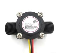 S168 DN15 Capteur de débit d'eau pour chauffe-eau et distributeur avec principe électromagnétique Diamètre intérieur 12,8 mm Interface G1/2 (30 cm)