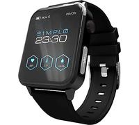 S1MPL0 Quadrant - Montre connectée pour Homme et Femme Surveillance Santé et Fitness ECG Portable et PPG - Saturimetro - Pression artérielle - Température corporelle - Podomètre Batterie Longue durée