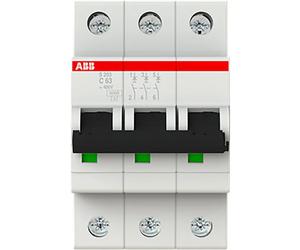 S203-C63 Écluse C-Char., 6 kA, 63 A, 3P