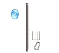 S24 Ultra Stylet de rechange avec Bluetooth pour Samsung Galaxy S24 Ultra 5G Toutes les versions Stylet tactile + pointes Gris titane