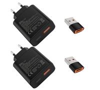 S25 S24Chargeur Rapide 45W USB-C 18W USB-A, Adaptateur pour Samsung Galaxy S25 S23 S22 S21 S20 S10 A56 A55 A54 A36 A35 Z Flip 6/5 iPhone 16 15/Pro/Pro Max/Plus Motorola Moto Google xiaomi Portable