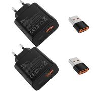 S25 S24Chargeur Rapide 45W USB-C 18W USB-A, Adaptateur pour Samsung Galaxy S25 S23 S22 S21 S20 S10 A56 A55 A54 A36 A35 Z Flip 6/5 iPhone 16 15/Pro/Pro Max/Plus Motorola Moto Google xiaomi Portable