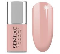 S256 Semilac One Step Hybrid Vernis à ongles 3in1 Pale Beige 5 ml Vernis de couleur LED UV innovant Nail Polish