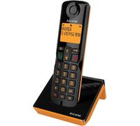 S280 noir et orange,mains libres,fonction blocage des appels indesirables,Repertoire 50 noms et numéros.[U11]