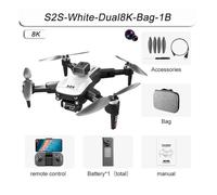 S2S Mini Drone 8K-Bag HD caméra évitement d'obstacles photographie aérienne moteur sans brosse pliable Rc quadrirotor enfant jouet