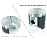 S3 Piston en fonte Ø 72,46 mm Compression standard Ossa TR250I