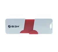 S3 Plus Chiavetta USB 128GB USB 3.0 Bianco e Rosso - Memoria Flash Portatile