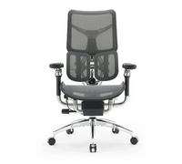 S300 Chaise ergonomique - Accoudoirs 6D,Soutien lombaire dynamique,Suspension amortissante,Support 4 axes,Expérience gravité zéro,BIFMA/SGS,Dimensions 78x65x102cm,Noir
