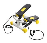 Mini Stepper - HMS - Twist - Couleur Jaune - Élastiques Inclus - Fitness