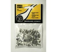 S32 Woodland Scenics H0 Set Bûches Coupées Réaliste 14 Pièces De Coloriage