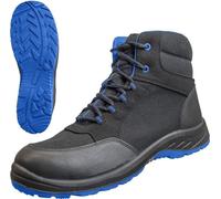 S3S Botte de sécurité Solid Step Mid | Cuir pleine fleur | noir / bleu T. 41