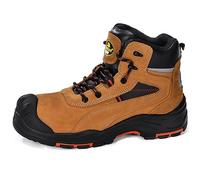 S3work chaussures homme / femme militaire, bottes de sécurité m - 8518, antistatique, imperméable à l'eau, cuir respirant, semelle intérieure confortable, embout de lunettes en fibre, plaque Kevlar