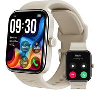 S4 Montre Connectée Femme Homme avec 1.78¿ Écran Smartwatch IP68 avec Multiples Fonctions de Santé et Vie 100+ Modes Sportifs Or