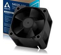 S4028-15K-Ventilateur de serveur 40x40x28 mm,Dual ball bearing,1400-15000 rpm,régulé par PWM,connecteur 4 broches,12 V DC-Noir