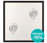 S41J pour 4 photos - orientation portrait ou paysage (bois)