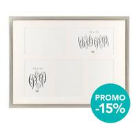 S41J pour 5 photos - orientation portrait ou paysage (bois)
