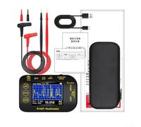 S450 Multimètre numérique 20 K Compte écran TFT pour courant de tension AC DC pour mesure de fréquence du facteur de puissance en laboratoire