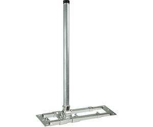 S48-130 Herkules Support d'antenne pour fixation toit avec chevrons et mât de 130 cm Acier