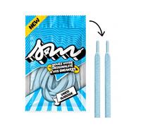 S4M Lacets Rond Bleu ciel pour Asics | 100 cm / 120 cm | Confort & Résistance pour Chaussures de Sport