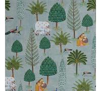 S4Sassy Papier peint vinyle autocollant, motif village, imperméable, bleu,63x 914 cm, finition texturée, revêtement amovible de style asiatique pour la décoration intérieure des chambres et des salons