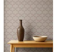 S4Sassy Papier peint Zig Zag Line - Revêtement mural gris, 63 x 304 cm, vinyle texturé autocollant, revêtement mural facile à réaliser pour une décoration murale bohème, salon, espaces de vie
