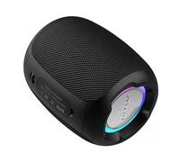 S53Black Mini Enceinte Bluetooth Portable Sans Fil Colonne Étanche Hi-Fi Qualité Son Stéréo Caisson de Basses