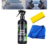 S6 Ultimate Ceramic Coating Spray, Agent de revêtement revitalisant pour voitures, Spray de revêtement céramique pour voitures, Modèle S6 (S6-300ml)